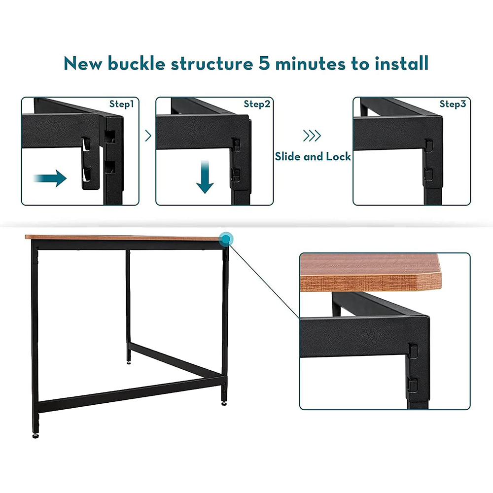 Nu-Deco Corner Computer Desk MH23004