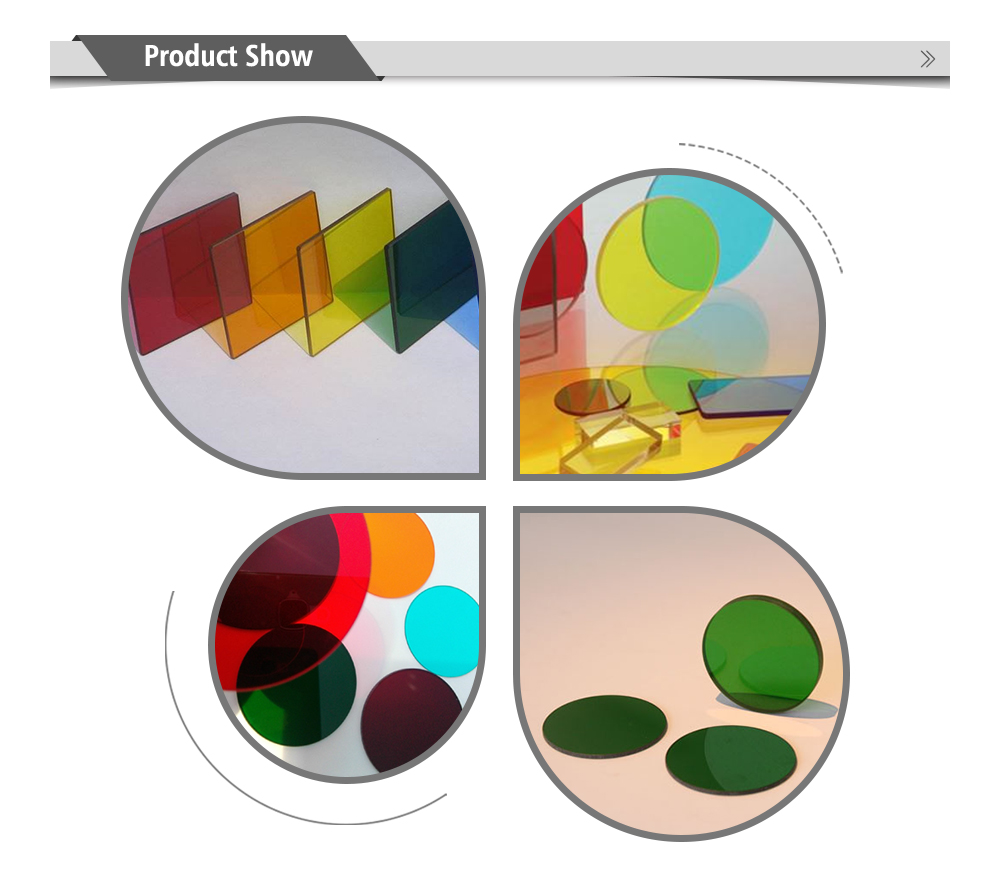 Optics Colored Glass Supplier
