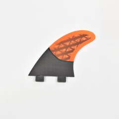 F25321 SURF FIN HONEYCOMB CARBON