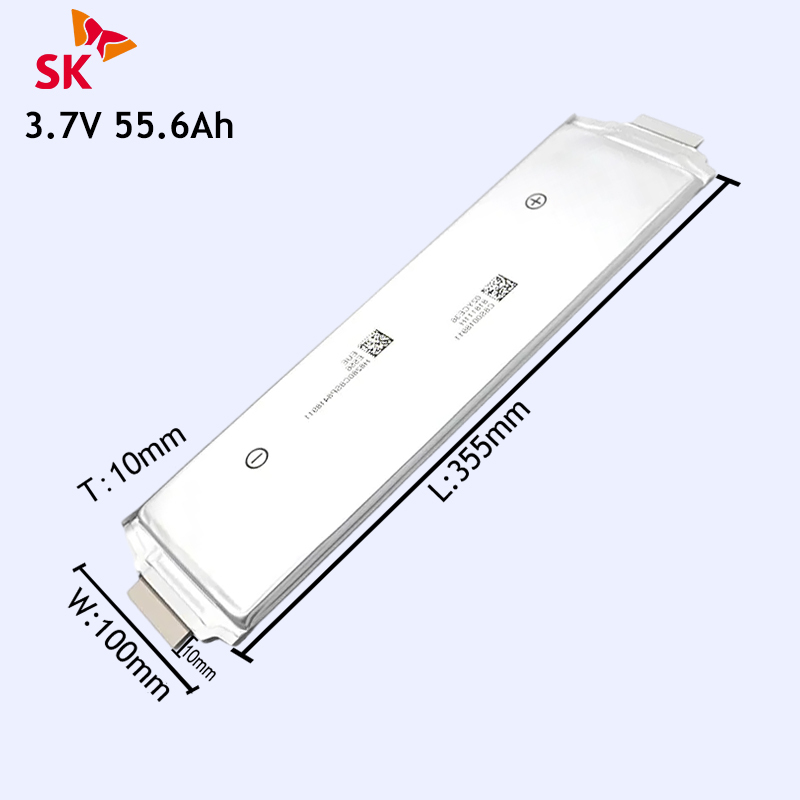 Hotsale SK 55.6ah 55Ah NMC Pouch cell 3.7V pouch cell sk rechargeable batteries for Scooter Bike Solar Energy Storage