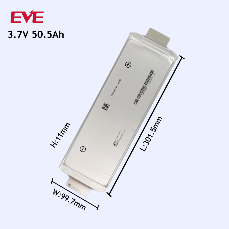 EVE brand new 3.7V 50.5Ah nmc pouch cell battery for motorcycle etc