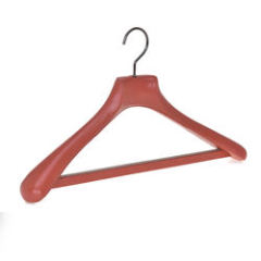 Customized leather hanger luxury wooden suit hangers