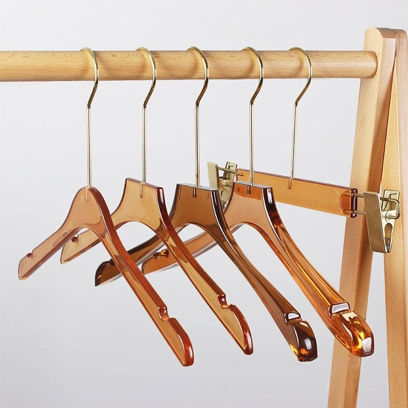 acrylic coat hanger