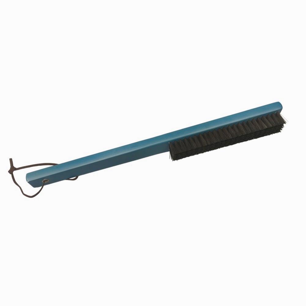 wood brush blue