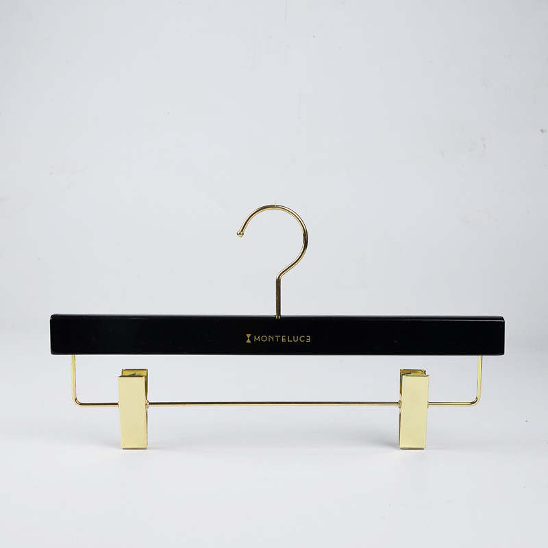 custom pant hanger with clips