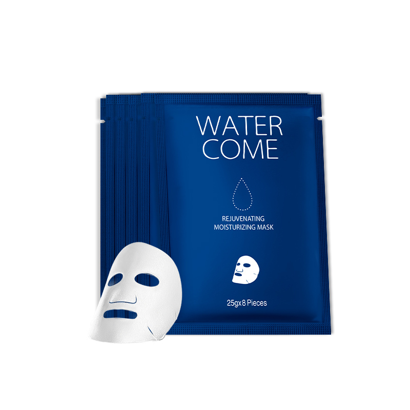 WATERCOME Rejuvenating Moisturizing Mask 25gx8Pcs Moisturizing Whitening Anti Wrinkle Face Sheet Mask