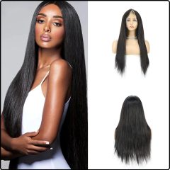 Luke Hair Transparent Lace Custom Made 13x6 Straight Wig