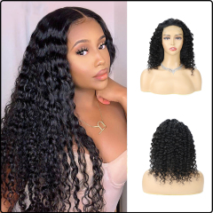 Luke Hair Transparent Lace Custom Made 4x4 Deep Wave Wig