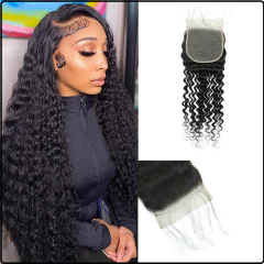 Luke Hair 5x5 Medium Deep Wave Closure