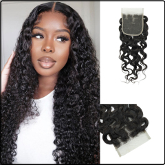 Luke Hair 4x4 Medium Italian Curly Closure