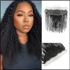 Luke Hair 13x4 Medium Lace Kinky Curly Frontal