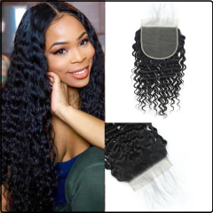 Luke Hair 6x6 Medium Deep Wave Closure