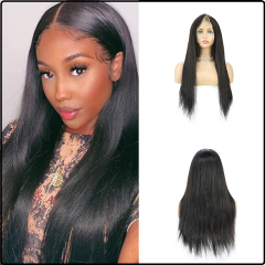 Luke Hair Transparent Lace Custom Made 13x6 Straight Wig