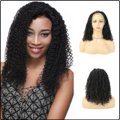 Luke Hair Medium Lace Custom Made 13x4 Kinky Curly Wig