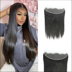 Luke Hair 13x4 HD Lace Super Double Drawn Straight frontal