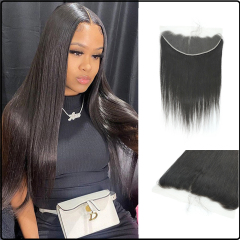 Luke Hair 13x4 Transparent Lace Straight Frontal