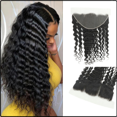 Luke Hair 13x6 Transparent Lace Loose Deep Frontal