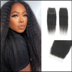 Luke Hair 5x5 HD Lace Kinky Straight Closure