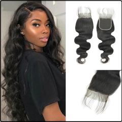 Luke Hair 4x4 Medium Body Wave Closure