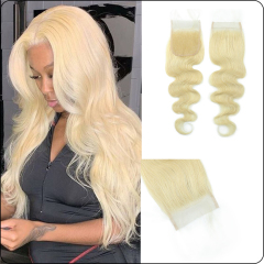 Luke Hair 613 4x4 Transparent Lace Closure Body Wave