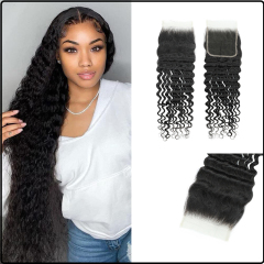 Luke Hair 4x4 HD Lace Deep Wave Closure