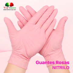 Guantes Premium Rosa, 20 piezas