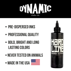 DYNAMIC Black Hard Line 8oz