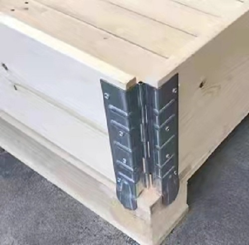 manufacture standard 220mm 190mm thickness1.2mm wood pallet collar hinges