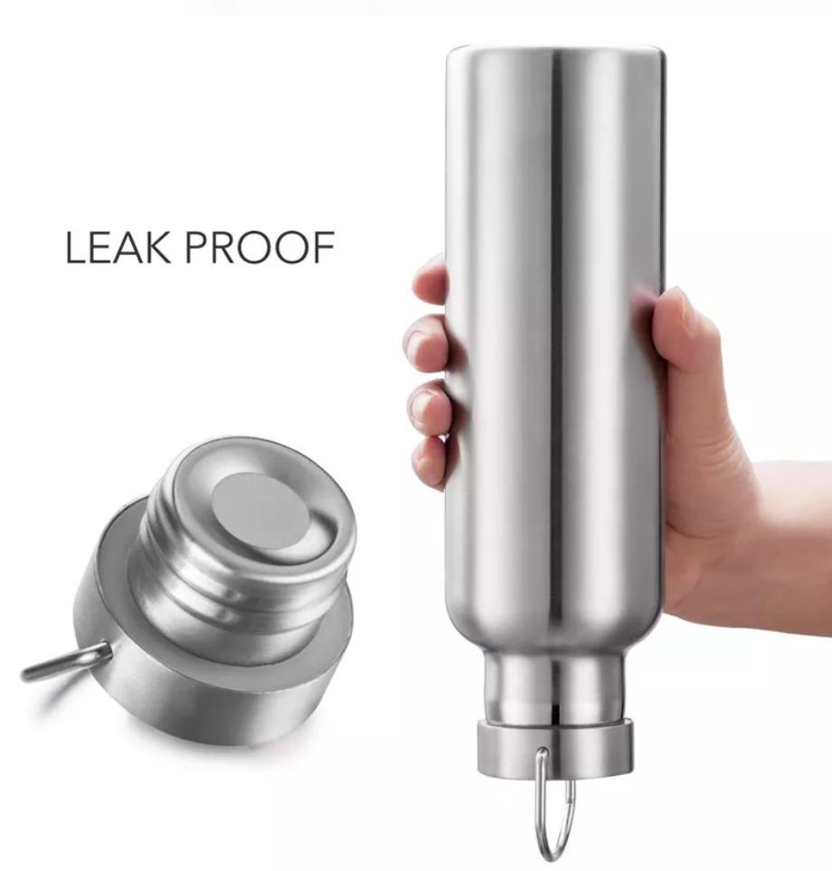 Portable Stainless Steel Double Wall Insulated Water Bottle coke shape Reusable Cola Cup Outdoor Camping Hiking Sport Gym