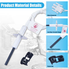 Pool Heater Replacement Kit Silicon Nitride Ignition Rod, Replacement Igniter for Pool Heater Compatible with Hayward H-Series Model H150FDN H150FDP H200FDN
