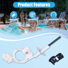 Pool Heater Replacement Kit Silicon Nitride Ignition Rod, Replacement Igniter for Pool Heater Compatible with Hayward H-Series Model H150FDN H150FDP H200FDN