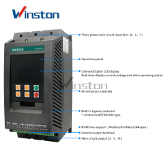 WSTR3000 Series AC single phase three Phase 220V 380V Intelligence Motor Soft Starter