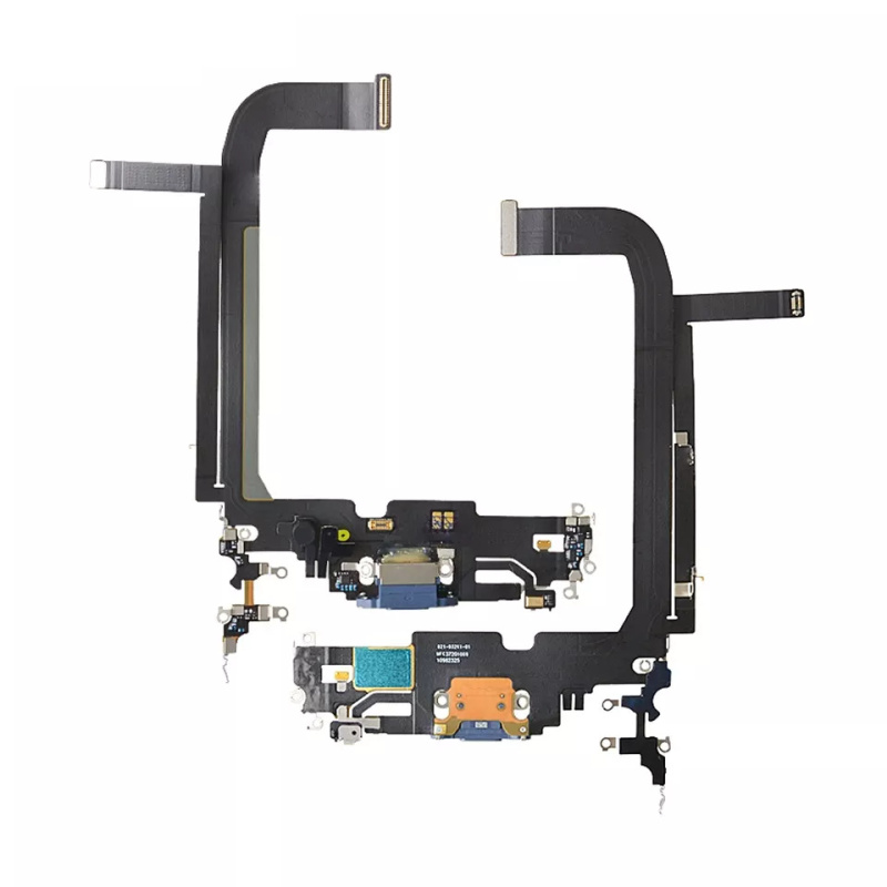 Wholesale Repair iPhone Parts For iPhone 13 Pro Max USB Port Charger Dock Connector Mic Charging Flex Cable Replacement Parts Dock Charging Flex For iPhone 13PM Series