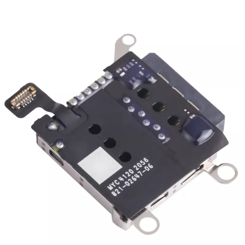 Wholesale Repair iPhone Parts For iPhone 13 Pro Dual Sim Card Reader Tray Holder Socket Slot Adapter Flex Cable Repair Part For iPhone 13P Series