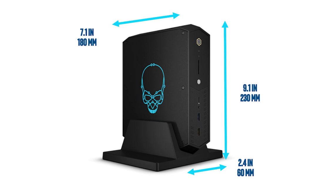 Intel's strongest mini host, the 12th generation NUC giant snake canyon released