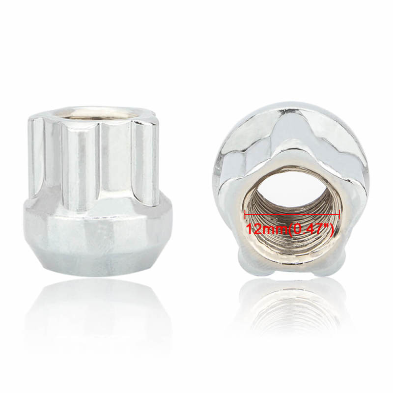 Anti Theft Wheel Nut (Open End Design) 4PCS