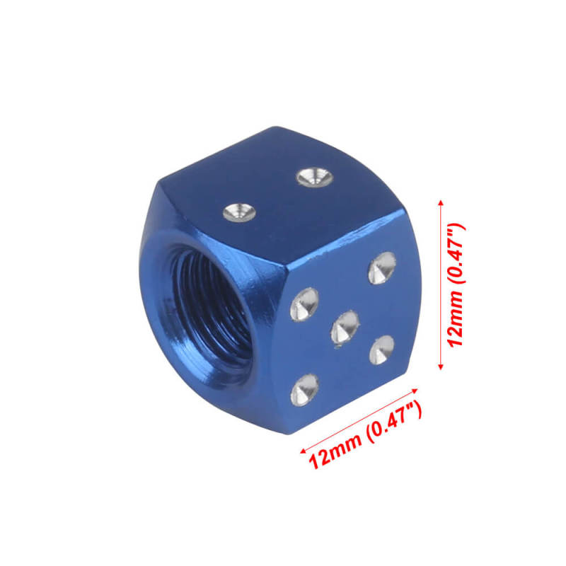 Aluminum Alloy Dice Dust Caps