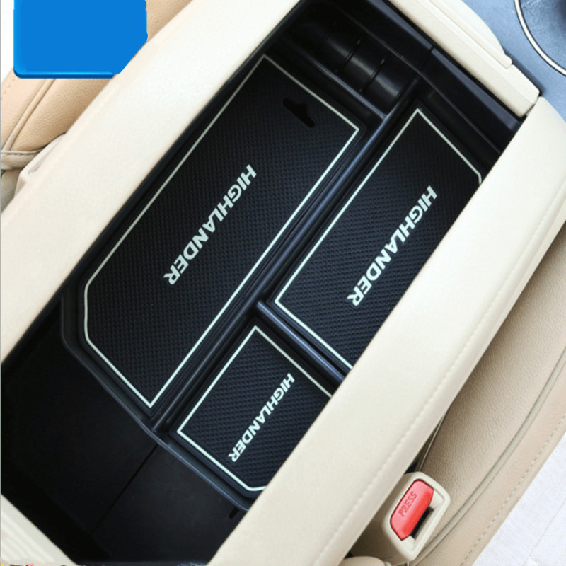 Highlander 2015-2018 Armrest Console Box with Fluorescent Mat