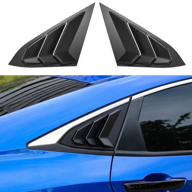 10th Gen Civic Racing Style Rear Window Louvers