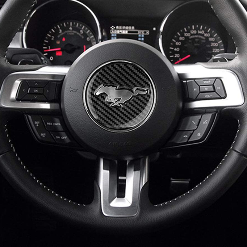 2016-2020 Ford Mustang Steering Wheel Emblem Sticker