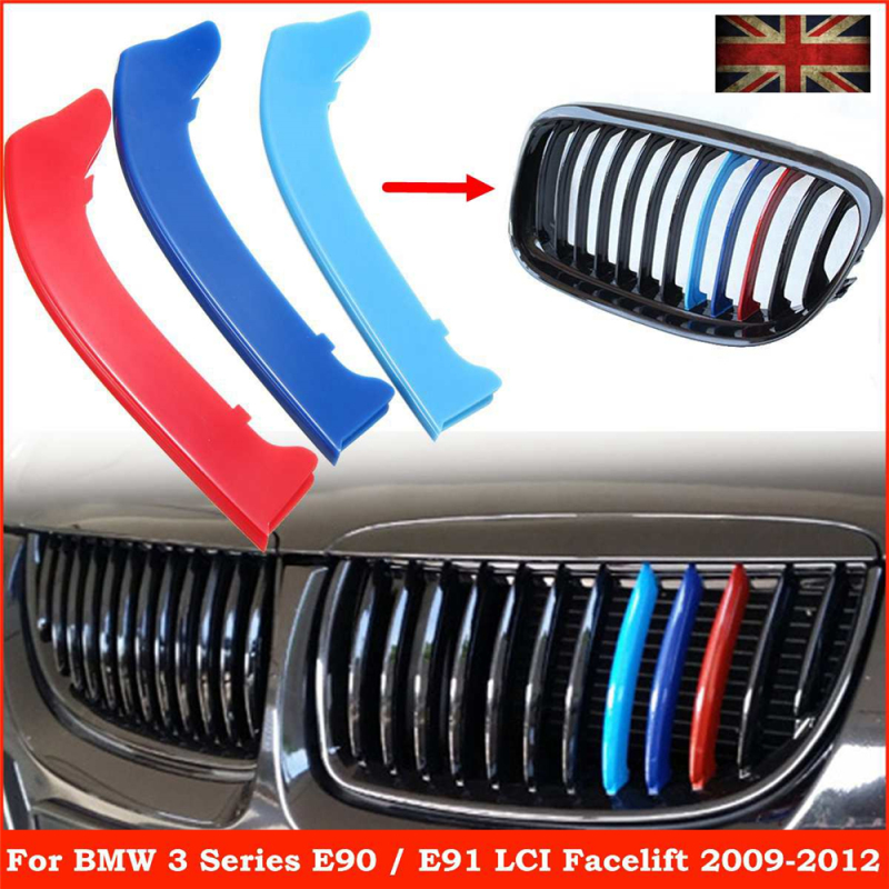BMW Grill Stripes For BMW 3 Series F30 F31 F35 E90