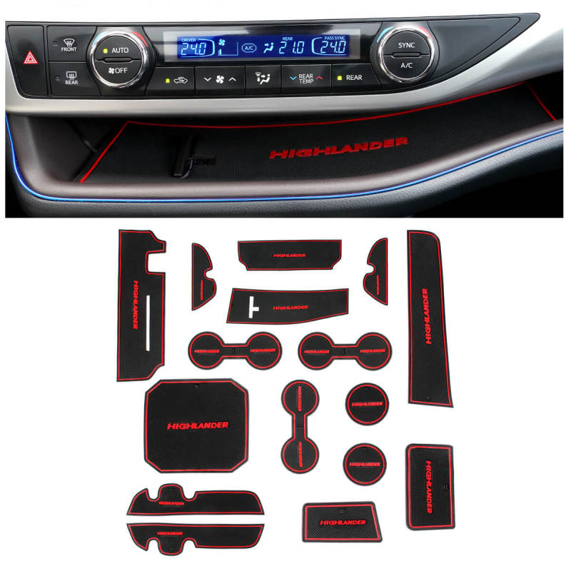 Toyota Highlander 2014-2019 Interior Decoration Cover Trim