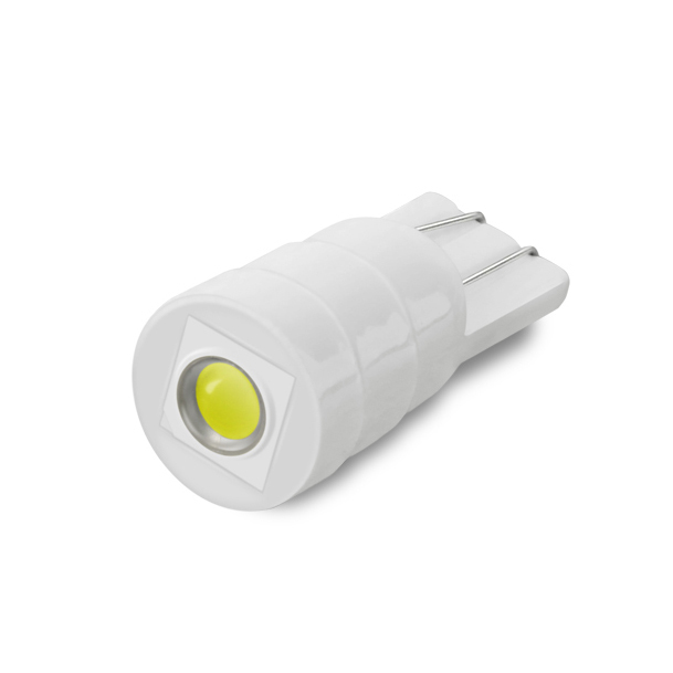 2x Ceramic T10 W5W LED Bulbs 194 168 for Car Interior Light Wedge Parking Lights