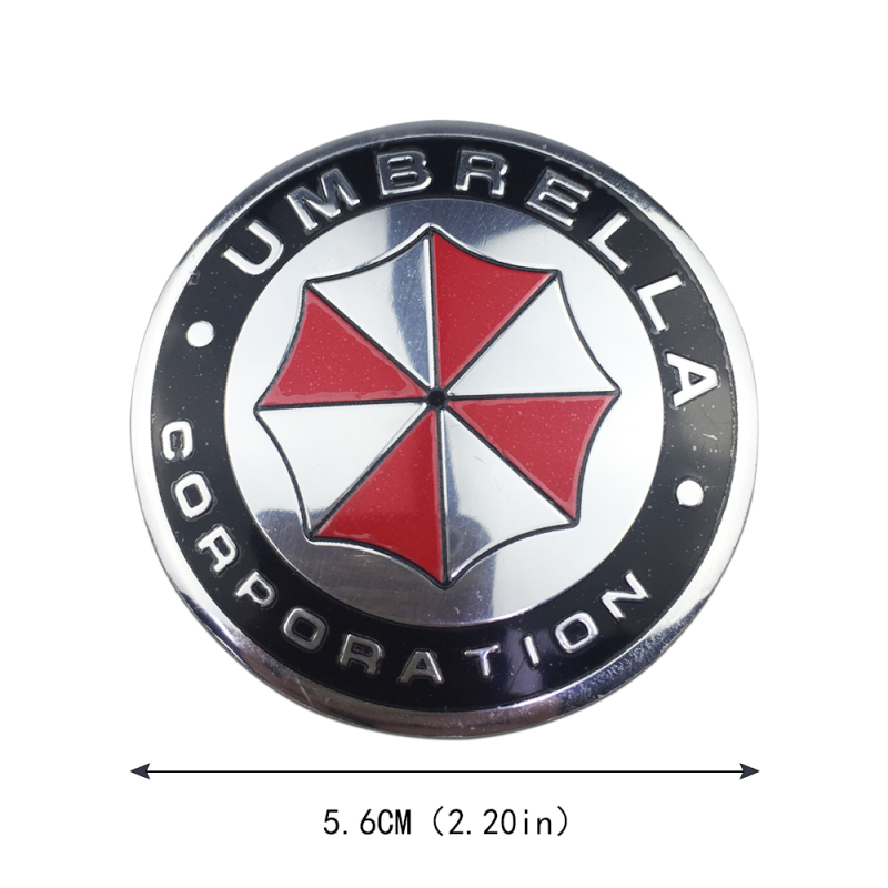 56mm Wheel Center Caps Umbrella Corp Hub Sticker For Mercedes Volvo Honda Dodge Jeep Ford Audi Toyota Hyundai Accent