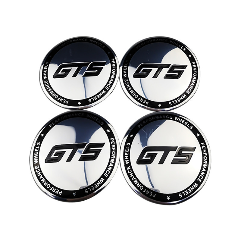 56mm Hub Caps Emblem GT S for Mercedes Benz AMG BMW F10 X5 Subaru Brz Honda Mini Cooper Corvette