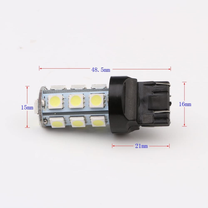 2x 7440 7440NA 7441 992 Wedge Base LED Replacement Bulb RV SUV MPV Car Turn Tail Signal Brake Light Backup Lamps Bulbs