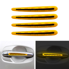 Yellow Door Handle Sticker