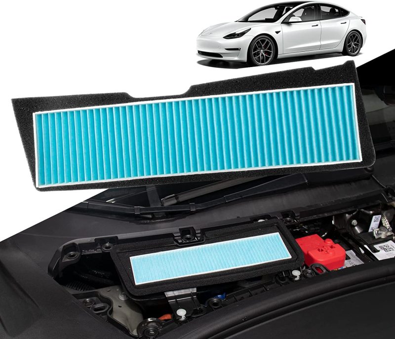 Tesla Model 3 HEPA Intake Air Inlet Filter Accessories for 2022 2021 Model 3