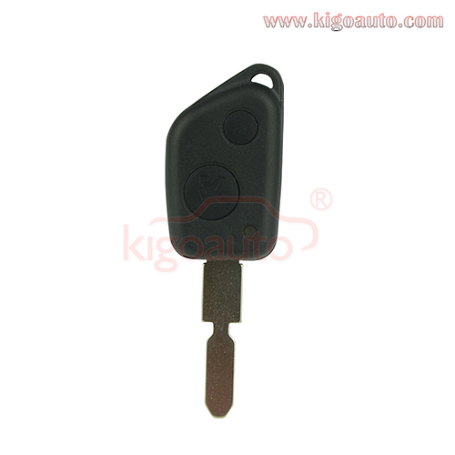 Remote key shell 2 button for NE78 blade for Peugeot 106 205 206 306 405 406