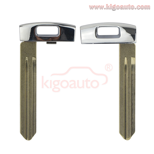 Smart key insert for Kia emergency key blade